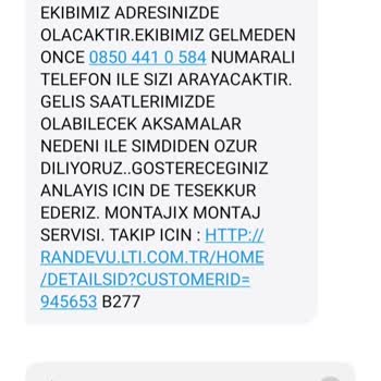 Montajix Montaj Sorunu. Dönüş Yok, Muhatap Yok.