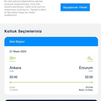 Ajet Ücreti Ödenen Koltuğu Ücreti İade Etmeden Başkasına Satmış