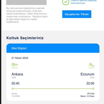 Ajet Ücreti Ödenen Koltuğu Ücreti İade Etmeden Başkasına Satmış