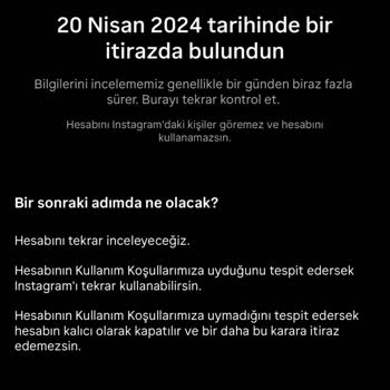 Instagram Hesabım Askıya Alındı