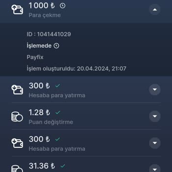 7Slots Para Çekim İşlemi