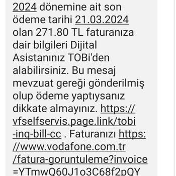 Vodafone Haksız Fatura. ( Kafalarına Göre Fiyatlandırma)