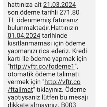 Vodafone Haksız Fatura. ( Kafalarına Göre Fiyatlandırma)