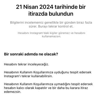 Instagram'ım Sebepsiz Askıya Alındı