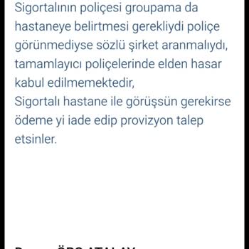 Axa Saglik Hasar Ödemesi Yapmıyor