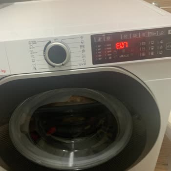 Hoover 10 Kg Çamaşır Makinesi Sıkma Ve E07 Arızası