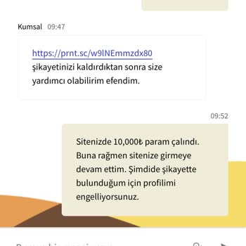 Betine Sanal Bahis Sitesinde Paramın Başkaları Tarafından Çekilmesi