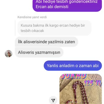 Zeyrek Tesbihcilik Yanlış Ürün Ve Eksik Hediye Hayal Kırıklığı