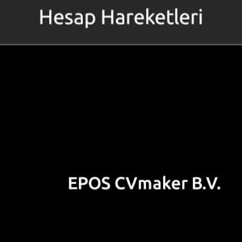 CV Marker Hesaptan Para Çekme