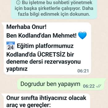 Kodland Eğitimi Davetine Eğitmenin Katılmaması Boşa Zaman Harcama...