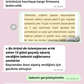 Kutu Butik Geç Gönderilen Ve Elime Ulaşmadan İade Edilen Kargo