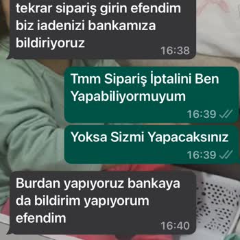 Mondy Shop Ürün Ve İade Sorunu İle Karşı Karşıya Kaldım