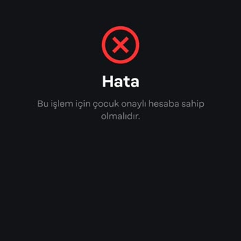 Papara Veli Onayı Hatası