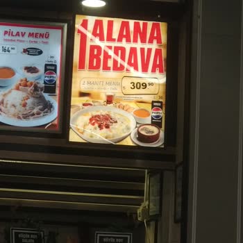 Sedil Kayseri Mutfağı Yanıltıcı Fiyat Afişi