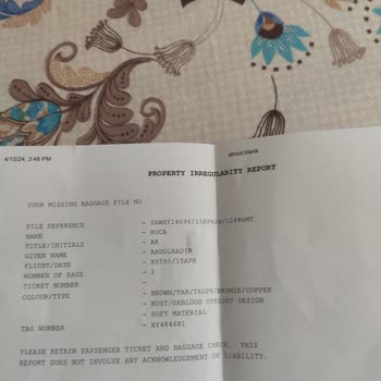 Flynas Bagajım Kayıp Ve Hala Bulunamadı