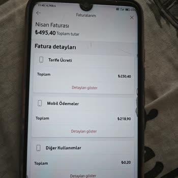 Vodafone Content Dest Grp İznim Olmadan Para Kesmiş