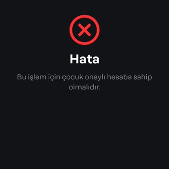 Papara Çocuk Onayı Hatası