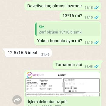 Nokta Reklam Davetiyelerde Beklenmeyen Hayal Kırıklığı