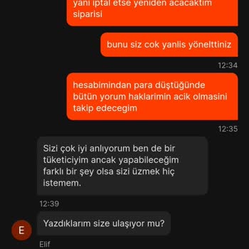 Migros Yemek Restoran İndirim Sorunu Ve Canlı Destek Deneyimi