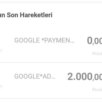 Google AdSense Google Ads Habersiz Karttan Para Çekimi