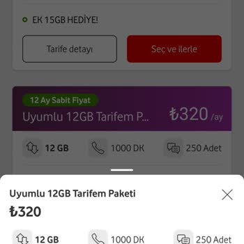 Vodafone Aynı Tarife Farklı Fiyatlar