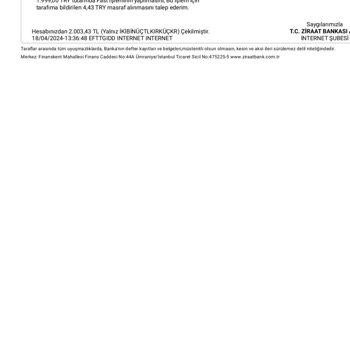 Aksaray Ticaret Firma Bilgilerine Ulaşılamaması