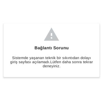 E-Devlet (Turkiye.gov.tr) Sistem Hatası