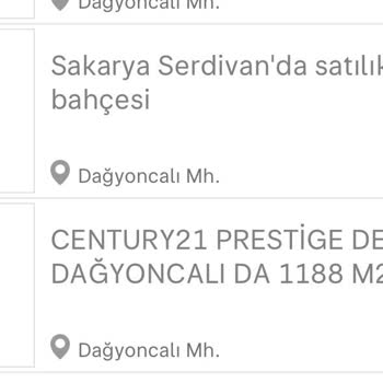 Sahibinden.com Sakarya/Serdivan/dağyoncalı Arsa Satışı