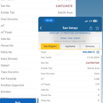 Sahibinden.com Sakarya/Serdivan/dağyoncalı Arsa Satışı
