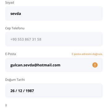 Hopi Uygulamasına Benim Numaramla Üye Olunmuş Bilgim Dışında