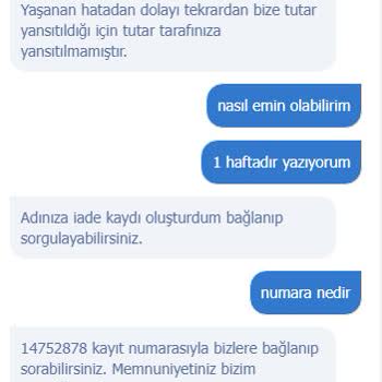 Obilet O Bilet.com Para İademi Yapmayıp Sürekli Beni Oyalıyor