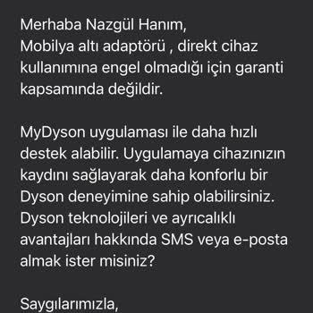 Dyson Mobilya Altı Adaptörü