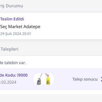 Getir Market Hem Yanlış Ürün Gönderdi, Hem İademi Yatırmadılar!