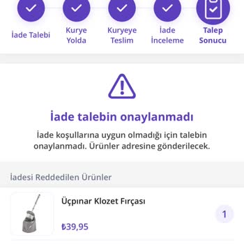 Getir Market Hem Yanlış Ürün Gönderdi, Hem İademi Yatırmadılar!