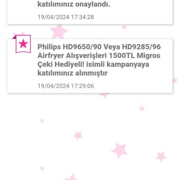 Kaydol Kazan Migros Hediye Çeki Gönderilmiyor