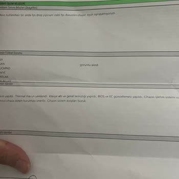 Monster Notebook Dan Şikayetçiyim! Oyun Oynayamıyorum