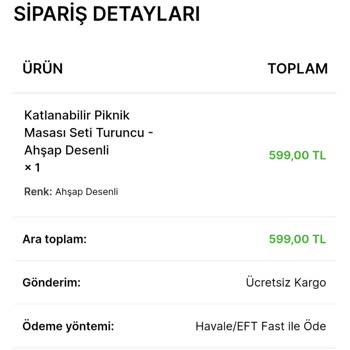 Https://ekosepetim.com Sitesinden Alınan Kamp Masa Sandalye Seti