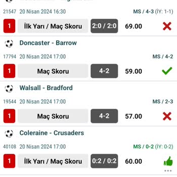 Nesine Kupon Ücreti Ödenmedi