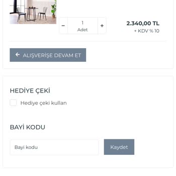 Bellona Uygulamasından Ve Sitesinden Sipariş Oluşturulmaması Hakkında