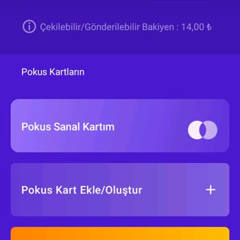Pokus Bakiye Ve Hesap Kapatma