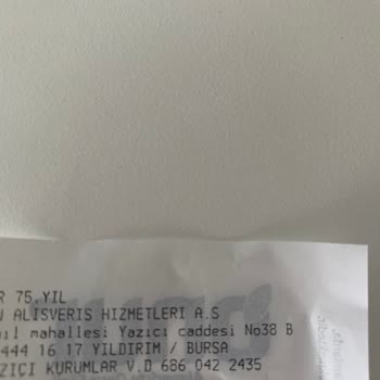 Onur Market Mağaza Şikayeti Ve Mağaza Müdürü