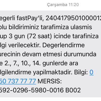 FastPay Uygulamasında Para Kaybı