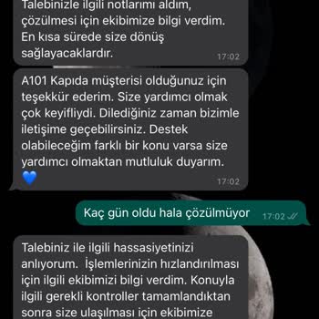 A101 Kapıda Eksik Teslim Ve İlgisizlik