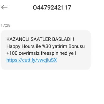 Turkcell İstenmeyen Mesajlar Almak İstemiyorum
