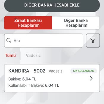 Ziraat Bankası Askeriye Yatan Para