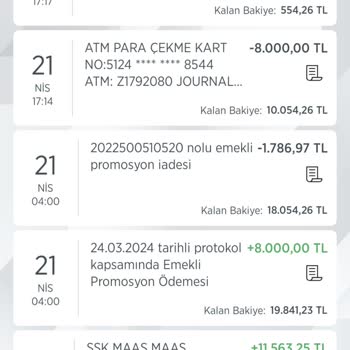 Ziraat Bankası Emekli Promosyon İade Kesintisi