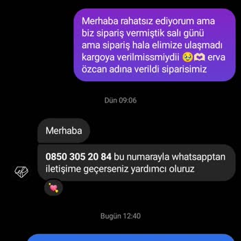 Ef Butik Siparişim 6 Gündür Gelmedi Ve İlgisizlik Var