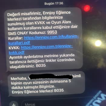 Ennjoy Oyun Alanı (Entepe) Ennjoy Çocuk Eğlence Sağlık Riskleri