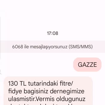 Vuslat Derneği Gazze 6068 Ne Yardımı?