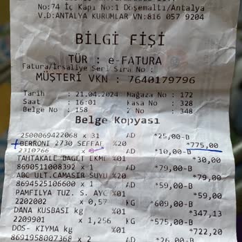 Tahtakale Spot Alınan Fazla Parayı İnkar Etmek